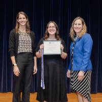 Erica and Jennifer with Claudia